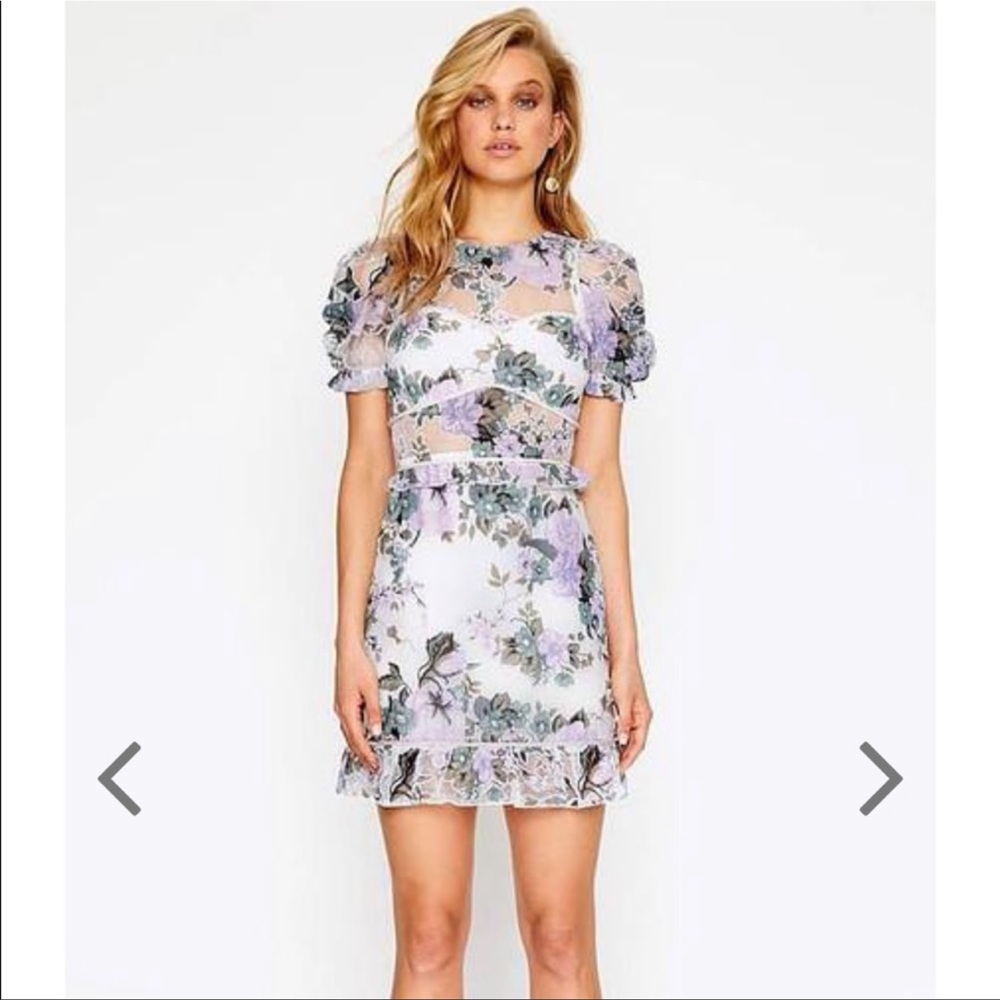 Alice McCall Lavender Flower Dress